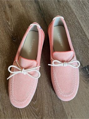 Rothy's Women's The Boat Shoe Pink New Without Box Size 8.5